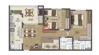 Foto 19 de Apartamento com 2 Quartos à venda, 71m² em Terras de Benvira, Tremembé