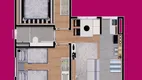 Foto 2 de Apartamento com 2 Quartos à venda, 38m² em Santa Maria, Osasco