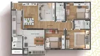 Foto 2 de Apartamento com 3 Quartos à venda, 88m² em Cechino, Americana