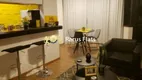 Foto 2 de Flat com 1 Quarto à venda, 50m² em Campo Belo, São Paulo