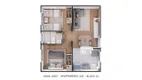Foto 14 de Apartamento com 2 Quartos à venda, 42m² em Chacaras São José, Goiânia