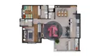 Foto 25 de Apartamento com 3 Quartos à venda, 91m² em Parque da Hípica, Campinas