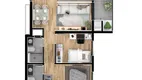 Foto 5 de Apartamento com 2 Quartos à venda, 57m² em Novo Mundo, Curitiba