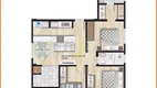 Foto 15 de Apartamento com 3 Quartos à venda, 75m² em Coqueiral, Cascavel