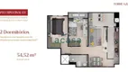 Foto 2 de Apartamento com 2 Quartos à venda, 55m² em Cancelli, Cascavel