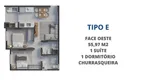 Foto 13 de Apartamento com 2 Quartos à venda, 60m² em Praia Brava de Itajai, Itajaí