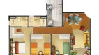 Foto 2 de Apartamento com 3 Quartos à venda, 65m² em Aclimação, São Paulo