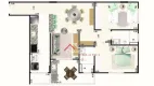 Foto 2 de Apartamento com 2 Quartos à venda, 80m² em Vilamar, Praia Grande