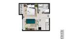 Foto 43 de Apartamento com 1 Quarto à venda, 26m² em Passos, Juiz de Fora