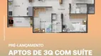 Foto 3 de Apartamento com 3 Quartos à venda, 68m² em Vila Industrial, Anápolis