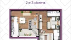 Foto 10 de Apartamento com 3 Quartos à venda, 81m² em Loteamento Residencial e Comercial Bosque Flamboyant, Taubaté