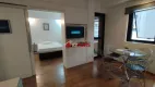 Foto 3 de Flat com 1 Quarto para alugar, 42m² em Moema, São Paulo