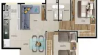 Foto 7 de Apartamento com 2 Quartos à venda, 50m² em Lagoinha, Belo Horizonte