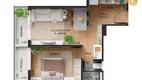 Foto 9 de Apartamento com 1 Quarto à venda, 38m² em Bessa, João Pessoa