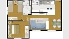 Foto 16 de Apartamento com 2 Quartos à venda, 50m² em Jardim Interlagos, Hortolândia