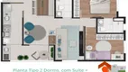 Foto 14 de Apartamento com 3 Quartos à venda, 64m² em Jardim das Flores, Osasco