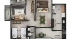 Foto 10 de Apartamento com 2 Quartos à venda, 68m² em Novo Mundo, Uberlândia