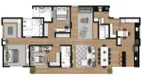 Foto 17 de Apartamento com 3 Quartos à venda, 84m² em Jardim Santa Helena, Mogi Mirim