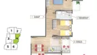 Foto 10 de Apartamento com 2 Quartos à venda, 59m² em Vila Maria, São José dos Campos