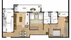 Foto 5 de Apartamento com 2 Quartos à venda, 72m² em Jardim Tupanci, Barueri