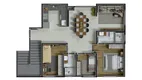 Foto 6 de Apartamento com 3 Quartos à venda, 67m² em Bom Jesus, São José dos Pinhais