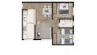 Foto 18 de Apartamento com 2 Quartos à venda, 49m² em Monte Verde, Betim