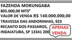 Foto 7 de Lote/Terreno à venda, 805000m² em Recanto dos Pássaros, Indaiatuba