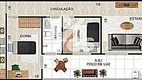 Foto 3 de Apartamento com 3 Quartos à venda, 80m² em Paraiso, Santo André