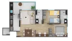 Foto 18 de Apartamento com 2 Quartos à venda, 66m² em Jardim Ismenia, São José dos Campos