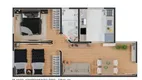 Foto 19 de Apartamento com 2 Quartos à venda, 45m² em Bom Retiro, Betim