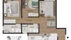 Foto 16 de Apartamento com 2 Quartos à venda, 55m² em Parque Sao Miguel, Hortolândia