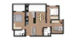 Foto 5 de Apartamento com 3 Quartos à venda, 73m² em Coité, Eusébio