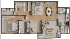 Foto 16 de Apartamento com 2 Quartos à venda, 80m² em Morumbi, Paulínia