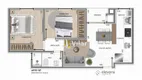 Foto 4 de Apartamento com 2 Quartos à venda, 50m² em Vargem Grande, Pinhais