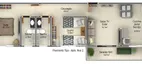 Foto 13 de Apartamento com 2 Quartos à venda, 64m² em Loteamento Bem Viver, Uberlândia
