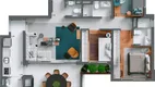 Foto 2 de Apartamento com 3 Quartos à venda, 100m² em Perdizes, São Paulo