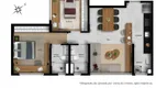 Foto 5 de Apartamento com 1 Quarto à venda, 42m² em Vale do Sereno, Nova Lima