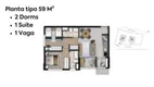 Foto 17 de Apartamento com 3 Quartos à venda, 73m² em Bela Vista, Osasco