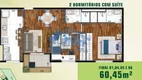 Foto 15 de Apartamento com 2 Quartos à venda, 60m² em Jardim Tupanci, Barueri