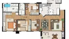 Foto 17 de Apartamento com 3 Quartos à venda, 120m² em Gleba Palhano, Londrina
