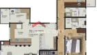 Foto 21 de Apartamento com 3 Quartos à venda, 107m² em Santo Antônio, Joinville