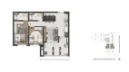 Foto 6 de Apartamento com 3 Quartos à venda, 68m² em Vila Clementino, São Paulo