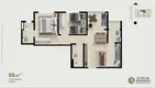 Foto 16 de Apartamento com 2 Quartos à venda, 55m² em Condominio Recanto da Baronesa, São José dos Campos