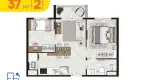 Foto 15 de Apartamento com 2 Quartos à venda, 37m² em Lapa, São Paulo