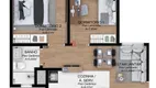 Foto 3 de Apartamento com 2 Quartos à venda, 43m² em Canudos, Novo Hamburgo