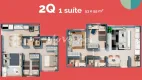 Foto 8 de Apartamento com 2 Quartos à venda, 54m² em Vila Rosa, Goiânia