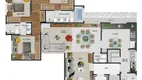 Foto 2 de Apartamento com 4 Quartos à venda, 200m² em Castelo, Belo Horizonte