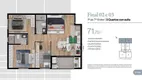 Foto 9 de Apartamento com 3 Quartos à venda, 72m² em Bacacheri, Curitiba