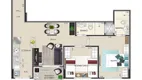 Foto 4 de Apartamento com 2 Quartos à venda, 62m² em Cidade Ocian, Praia Grande