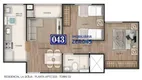 Foto 17 de Apartamento com 2 Quartos para alugar, 46m² em Gleba Fazenda Palhano, Londrina